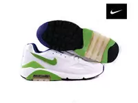 nike air max 180 hommes -white-green